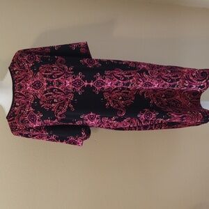 Chico's Women's Patterned Jersey Sheath Dress